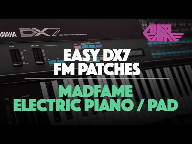 VINTAGE STRINGS 1 | Easy DX7 FM Patches | madFame - YouTube