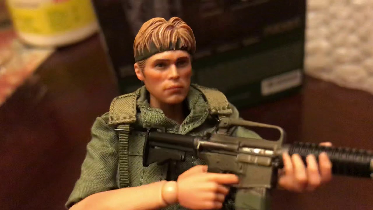 Damtoys 1/12 Vietnam War Sargent figure review (Elias) - YouTube