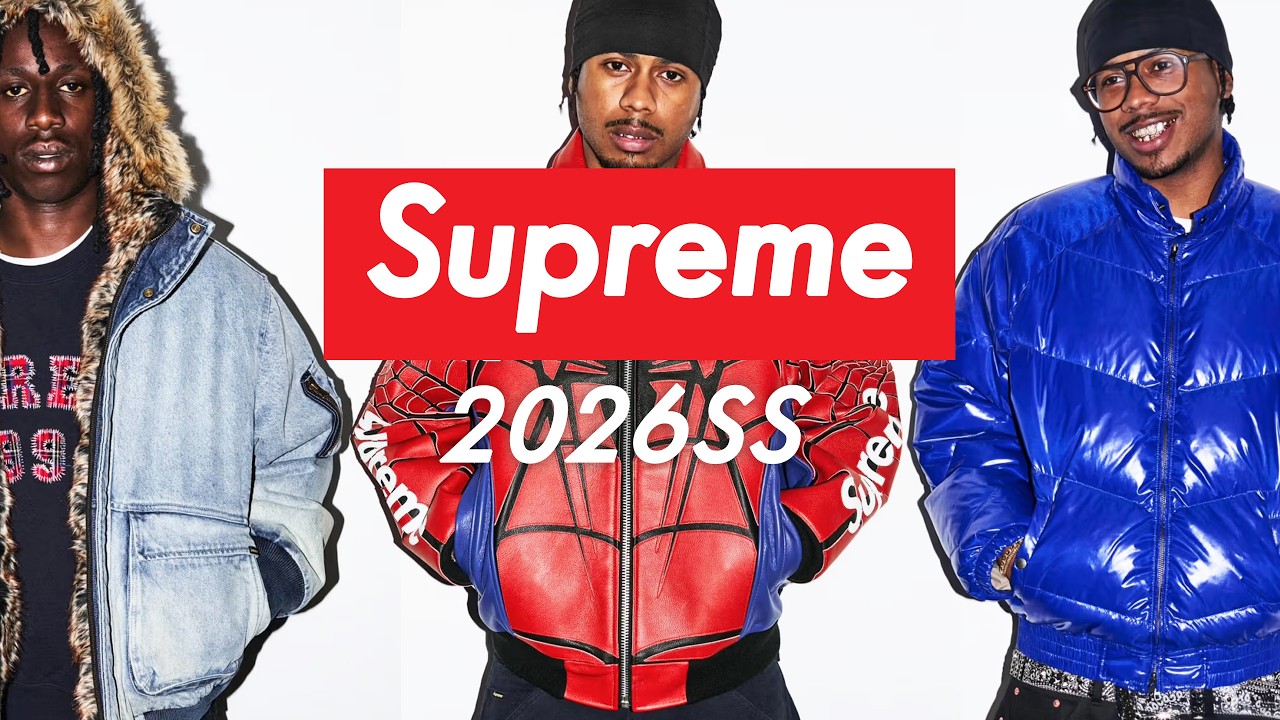 Supreme SS26 Deep Dive: Spider-Man Collab, Sampling Sources
