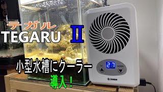 Installing a cooler in a small saltwater aquarium!!!!! TEGARUⅡ