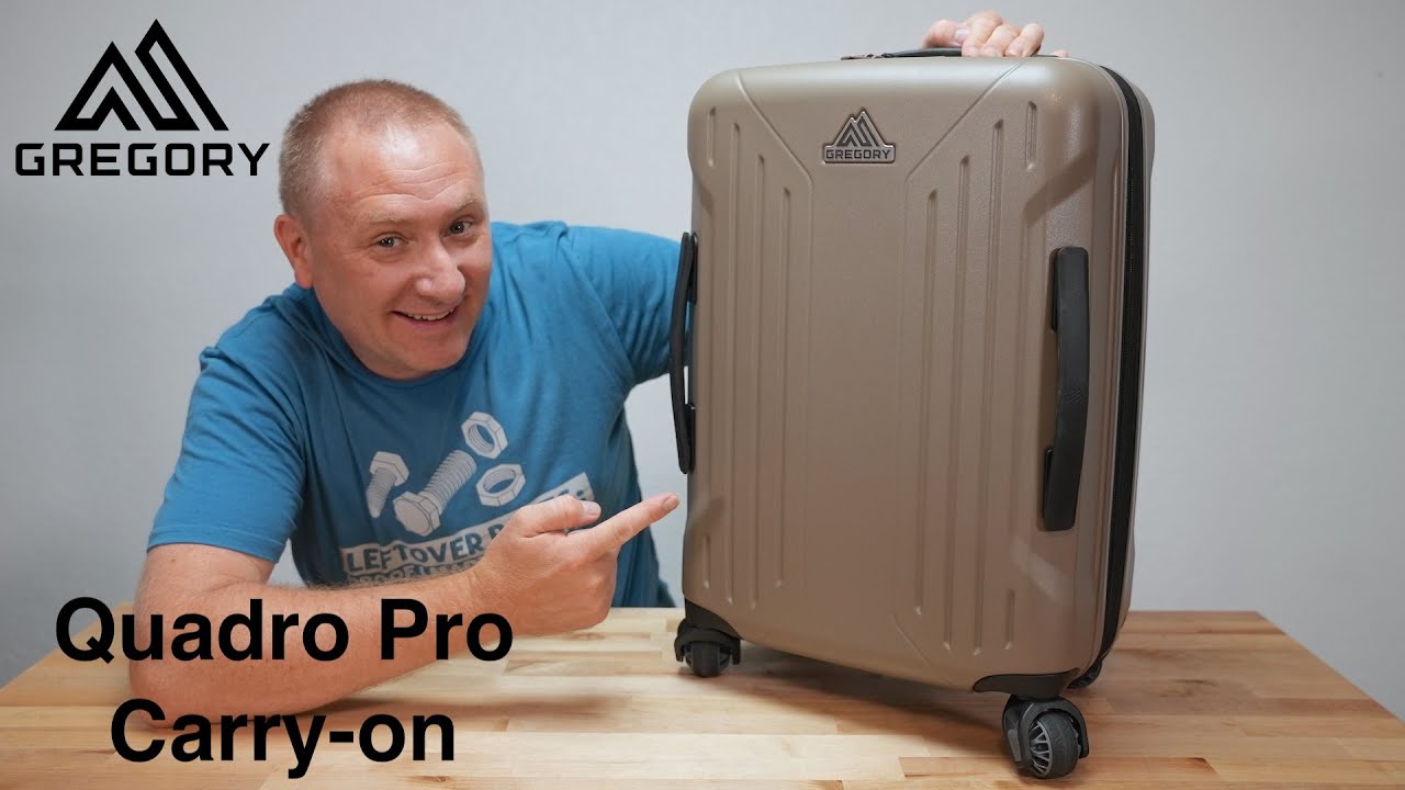 Gregory Quadro Pro 22 Carry-On Suitcase - YouTube
