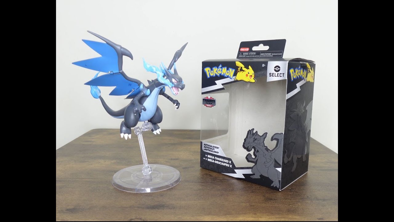 Pokemon Select Trainer Team Series Mega Charizard X Unboxing