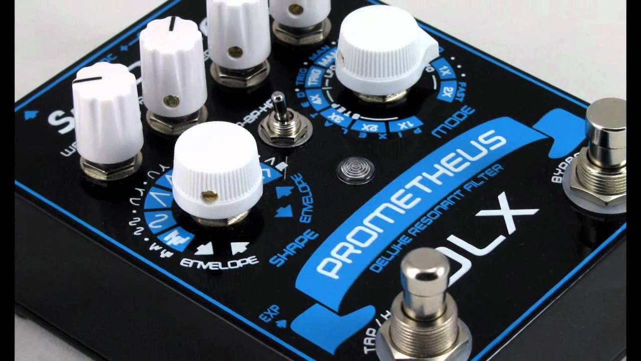 Prometheus DLX - deluxe resonant filter effect pedal - YouTube