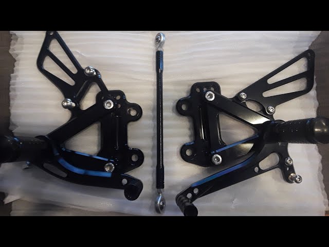 ZX9R Rescue - Episode 9 - Rearsets - YouTube