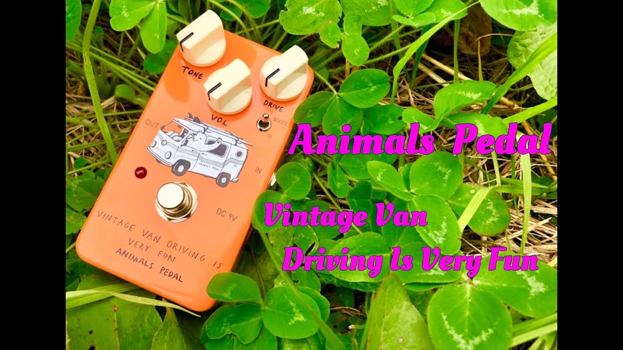 Animals Pedal / Vintage Van Driving Is Very Fun 【弾きながら