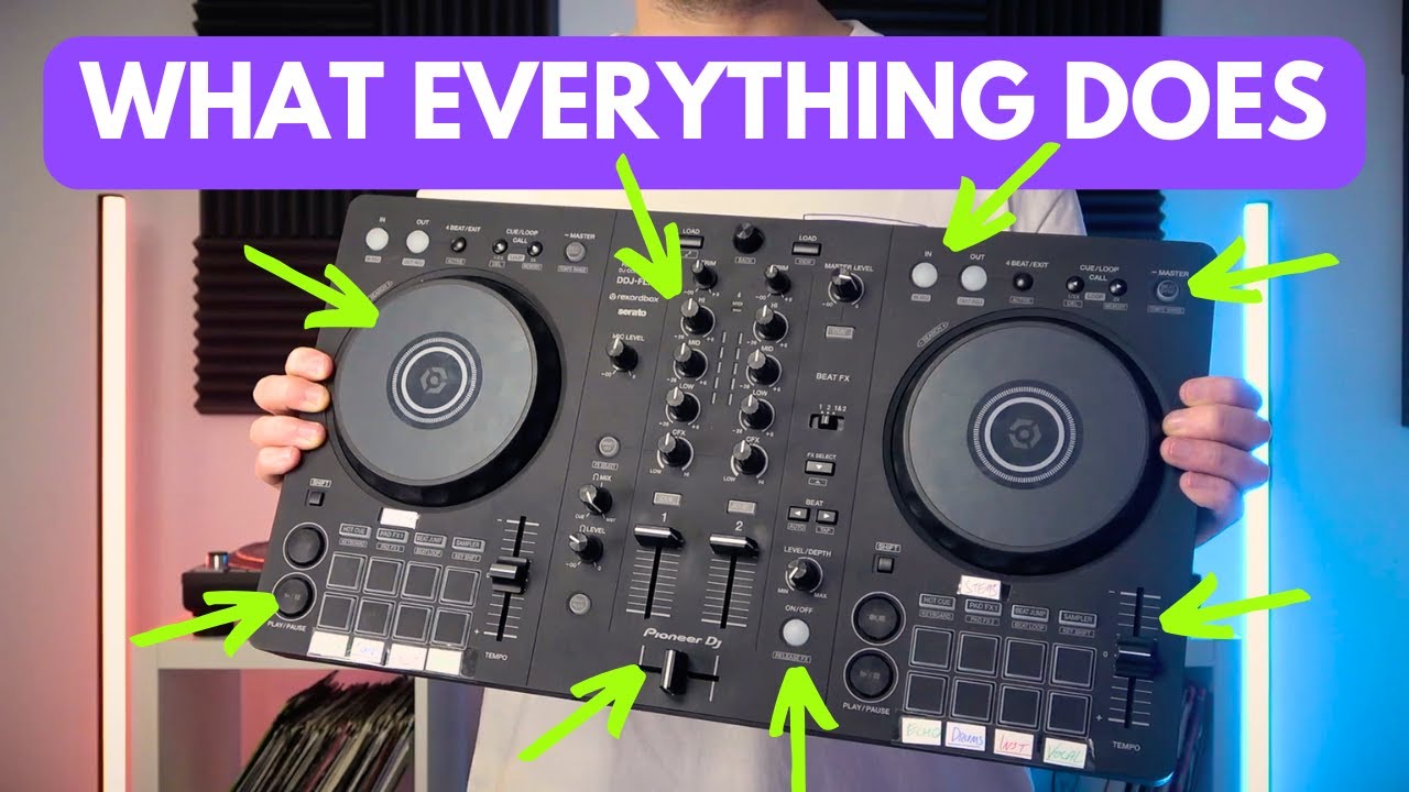 How To Use EVERYTHING On Your DJ Equipment (FLX4) - YouTube