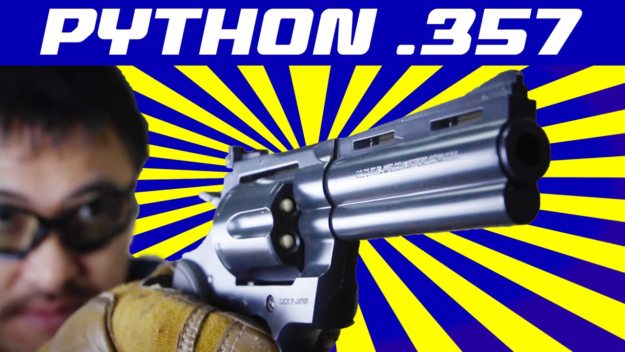 Tokyo Marui Colt Python .357 Magnum 4-inch Gas Revolver Review