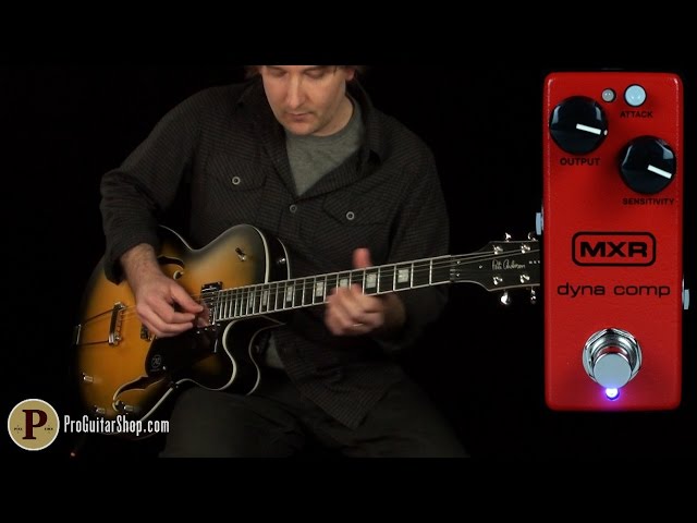 MXR Dyna Comp Mini M291 - YouTube