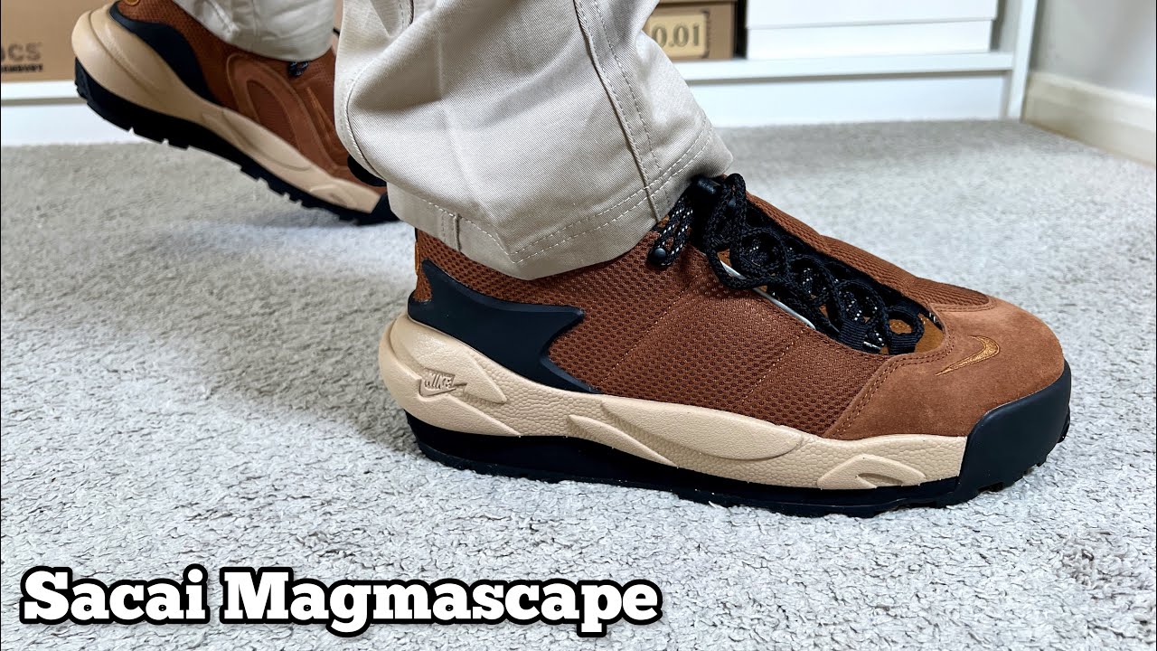 Nike x Sacai Magmascape Review& On foot - YouTube