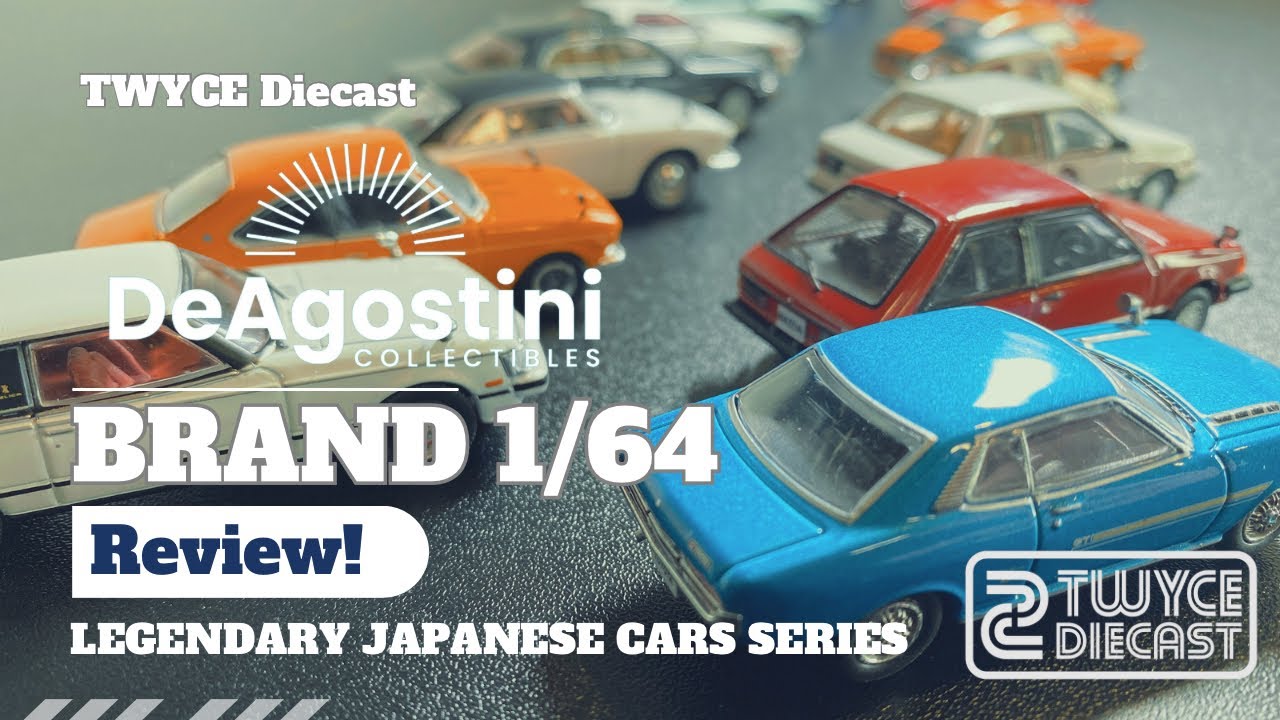 DeAgostini 1/64 Scale Brand Review - “Legendary Japanese Cars