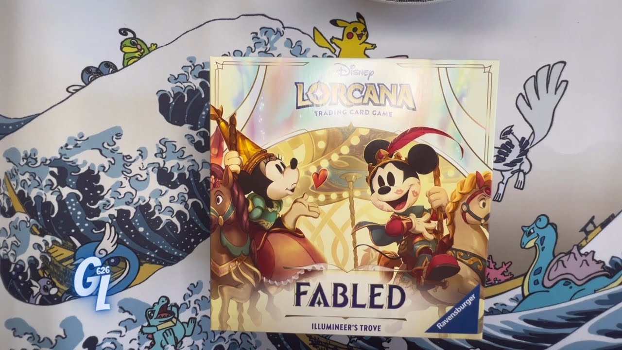FABLED TROVE UNBOXING | Disney Lorcana Illumineer's Trove Early