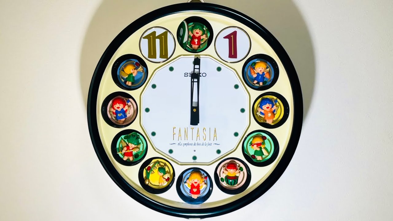 SEIKO FANTASIA RE540M Mechanical Clock - YouTube