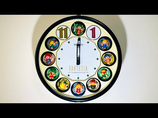 SEIKO FANTASIA RE540M Mechanical Clock - YouTube