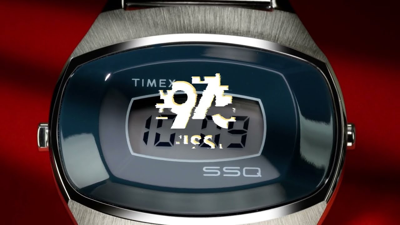 TIMEX（タイメックス初のLCD搭載デジタルウォッチ『SSQ Digital