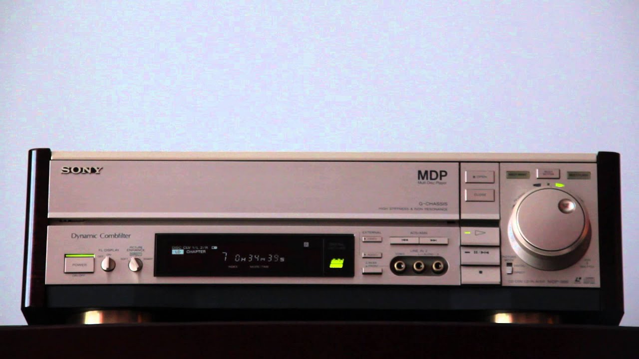 Sony MDP-999 - YouTube