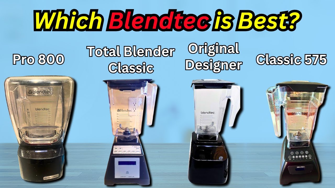 BLENDTEC TOTAL BLENDER FIRST IMPRESSION & DEMO - YouTube