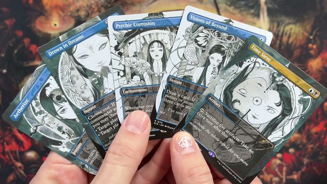 MTG Secret Lair Unboxing | FEATURING: PEACH MOMOKO - YouTube