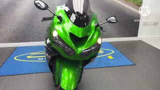 Kawasaki ZX 1400 FFF ABS Green 2015 - YouTube