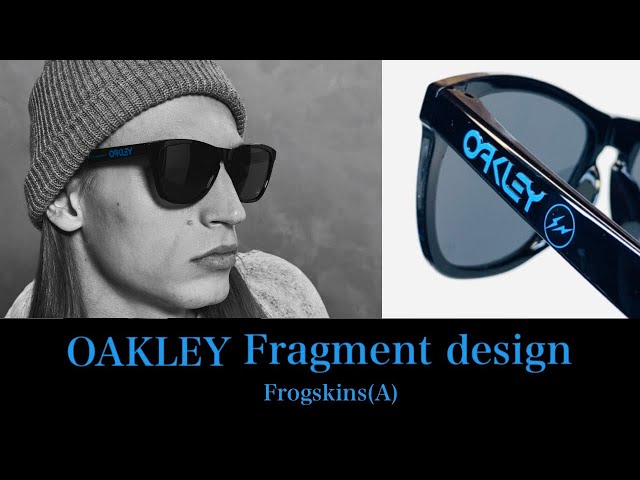OAKLEY Fragment design FROGSKINS(A) 【フラグメント】【藤原ヒロシ