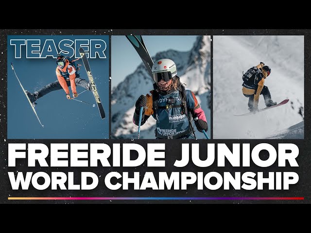 Freeride Junior World Championships 2023 | Teaser - YouTube