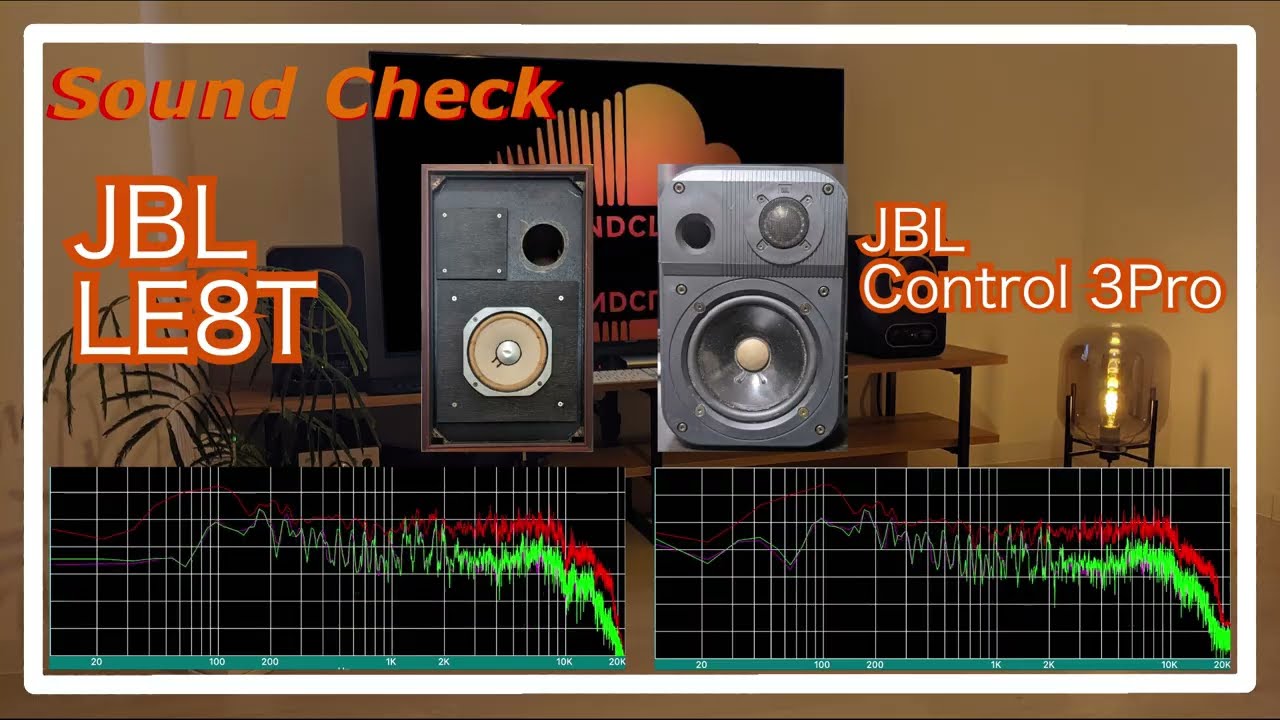 動作未確認】JBL LE8T スピーカー 動作未確認】JBL LE8T-H スピーカー