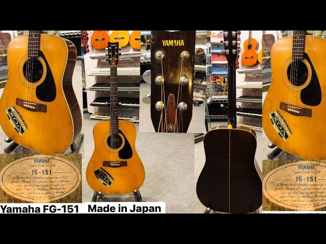 Yamaha FG-151 Acoustic guitar Made in Japan ( Wilson's music