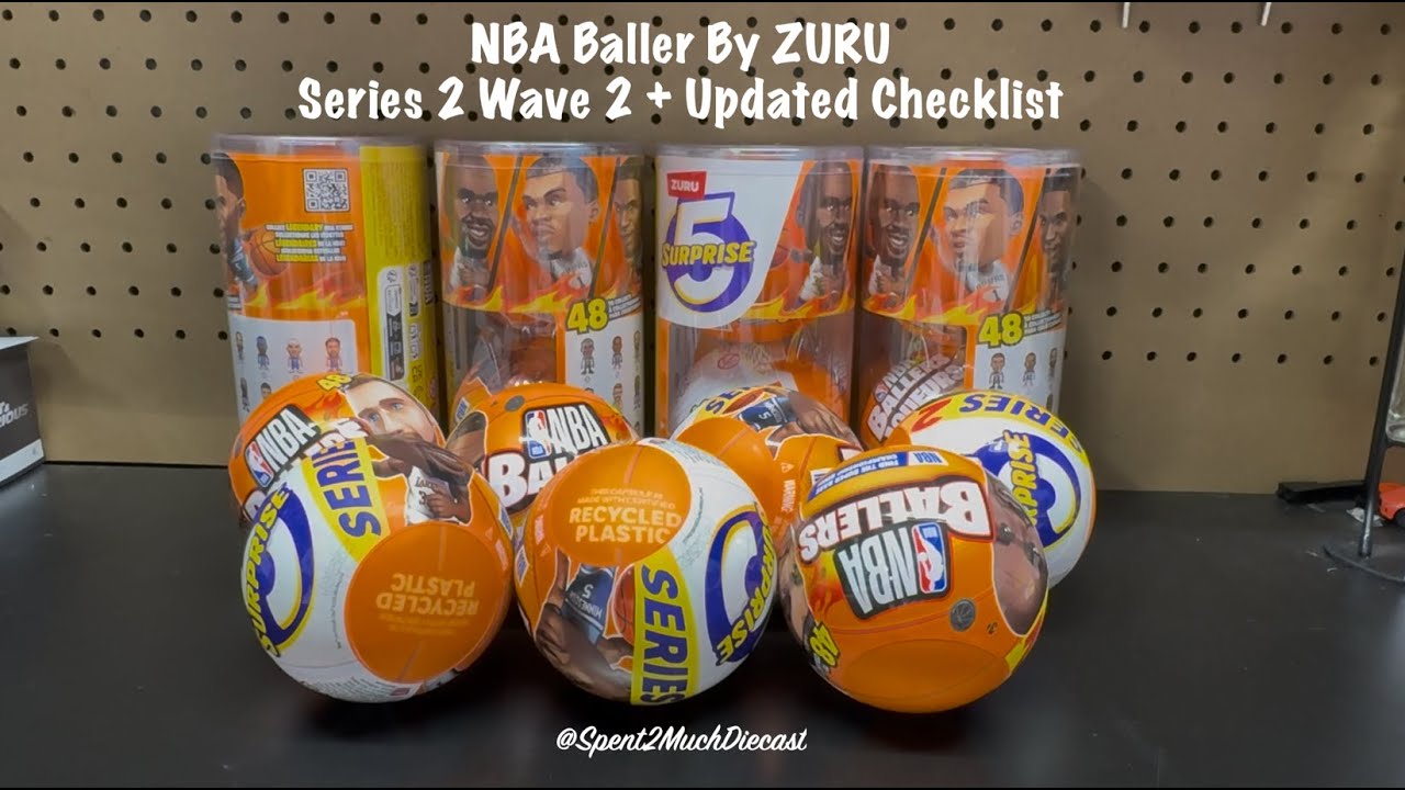 NBA Ballers Series 2 Wave 2 By Zuru - Double Pack / Single