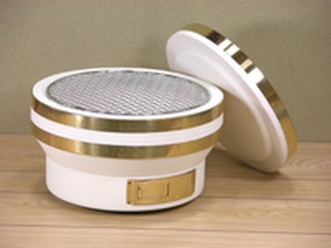 火消し壷兼用七輪 お卓の七輪・お卓の大 by七輪本舗 - YouTube