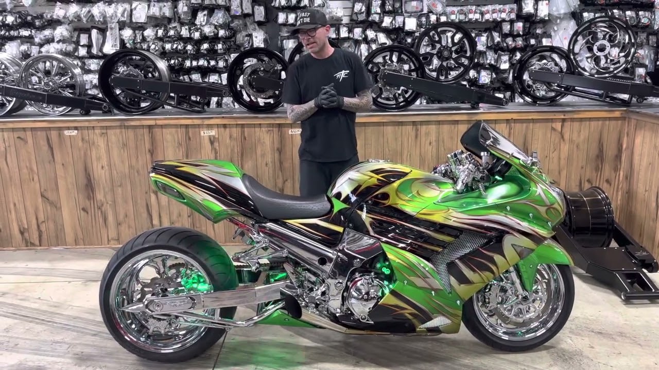 Kawasaki ZX-14 2006 (Preowned) Full custom build - Less than 3,300