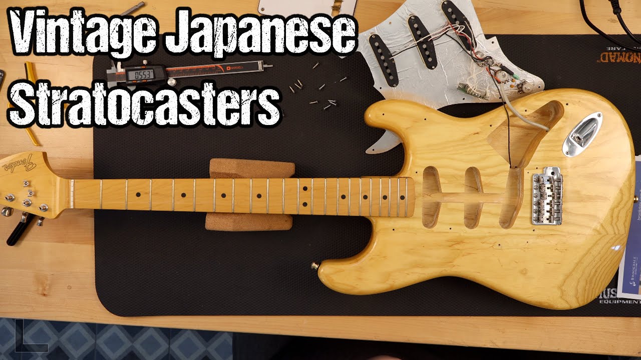 Vintage Japanese Fender Stratocasters #fender #fenderstratocaster