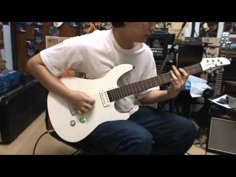 YAMAHA RGX A2 GUITAR DRIVE SOUND DEMO - YouTube