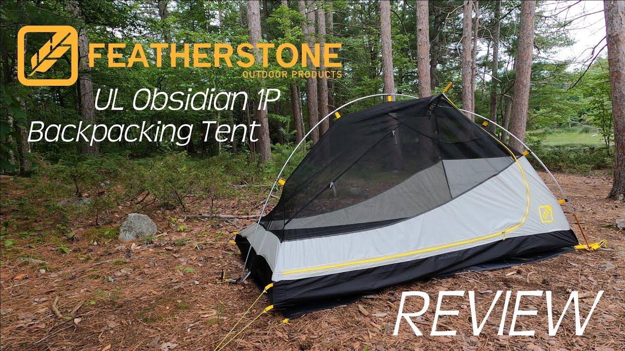 Featherstone UL Obsidian 1P Tent Review - YouTube