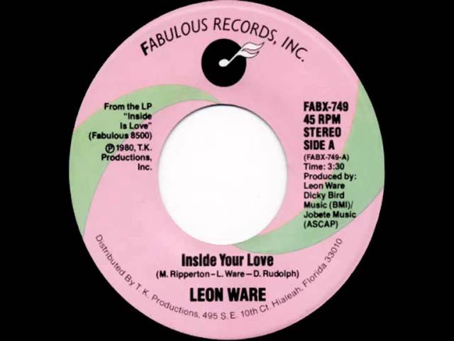Leon Ware - Inside Your Love (Dj ''S'' Rework) - YouTube