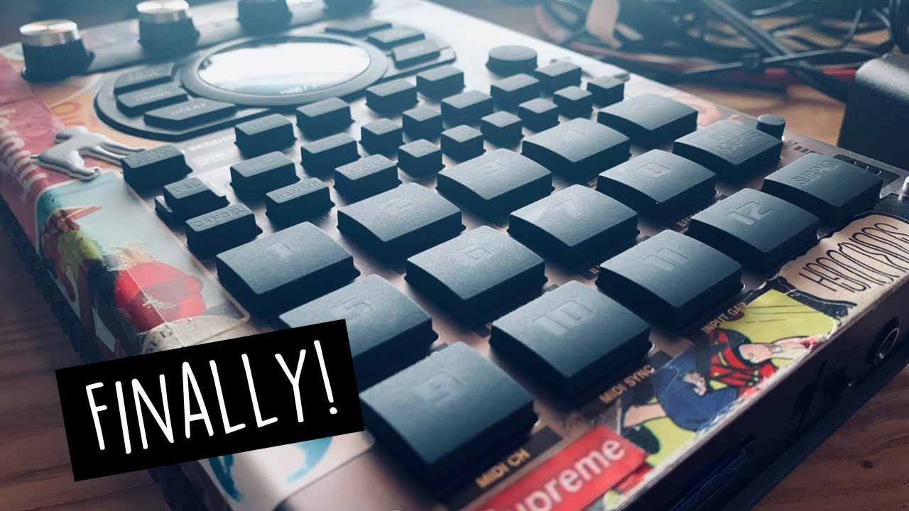 Fitting MPCstuff FAT PADS to my SP404sx (full fitting video) - YouTube