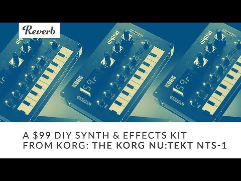 A $99 DIY Synth & Effects Kit from Korg: The Korg Nu:Tekt NTS-1