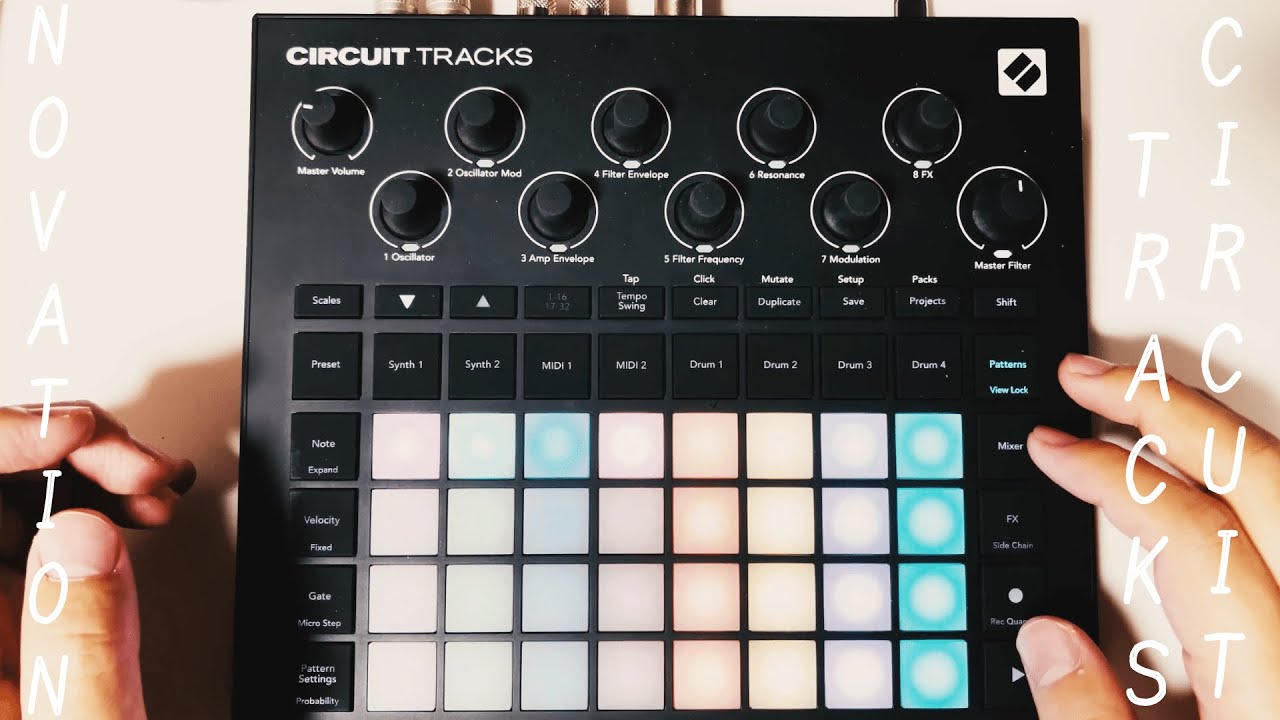 Novation Circuit Tracks】演奏&紹介動画。 - YouTube