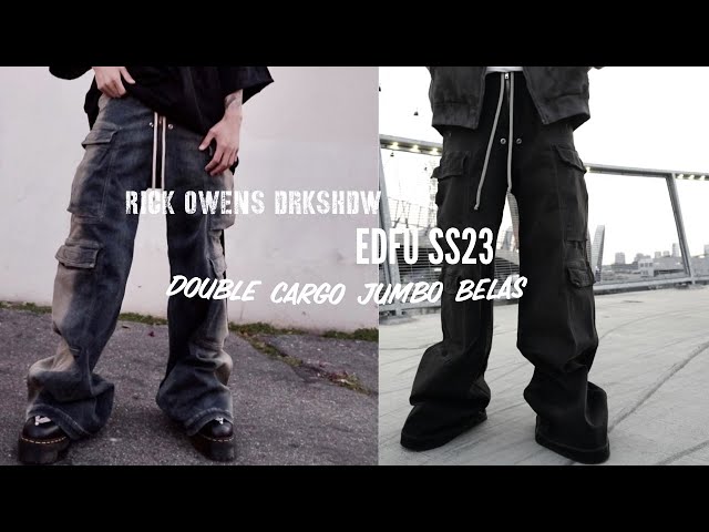 The Most Wanted Rick Owens DRKSHDW Pants EDFU SS23 Double Cargo