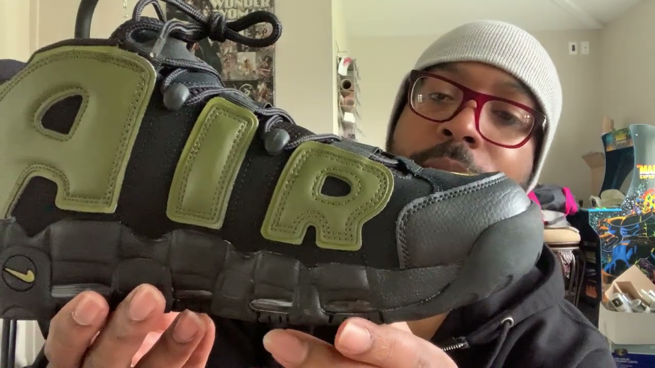 NIKE AIR MORE UPTEMPO '96 (ROUGH GREEN) REVIEW EP.61 - YouTube