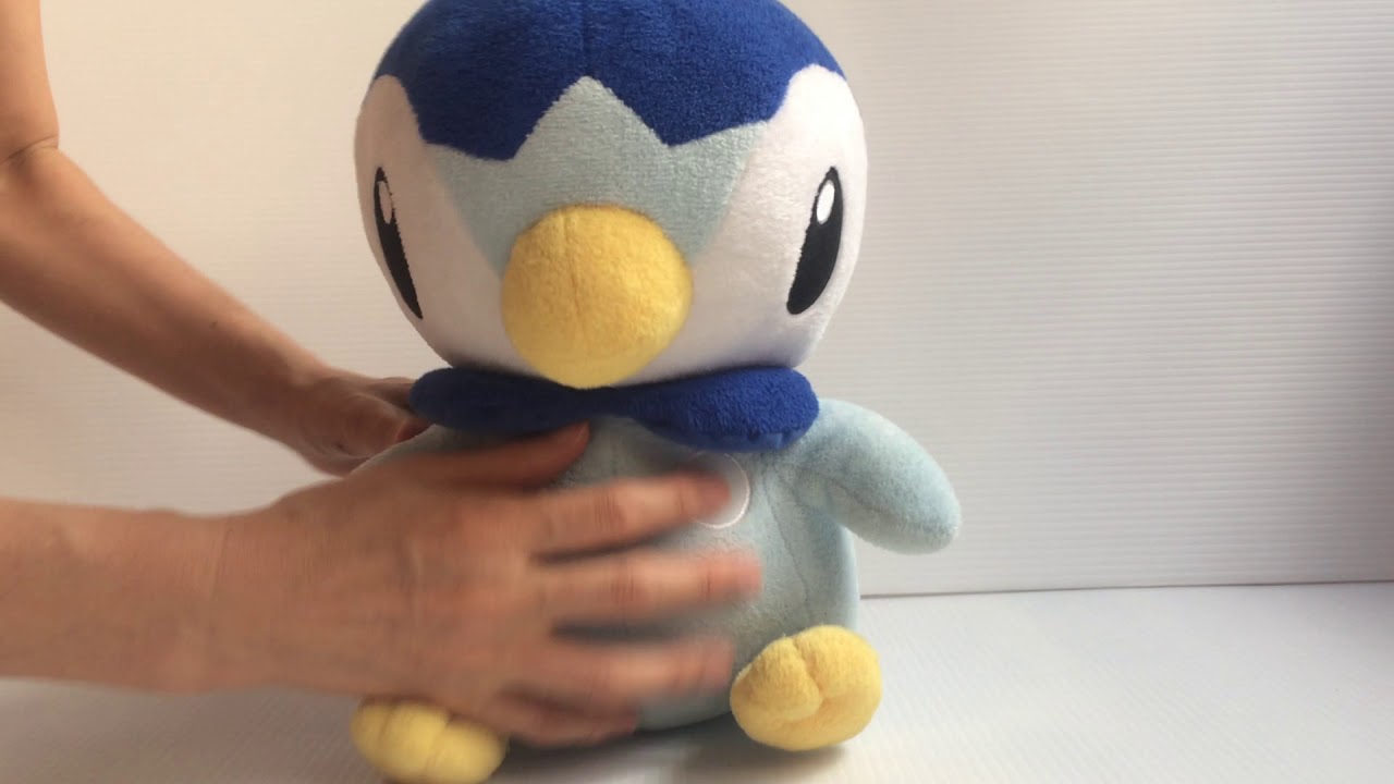 Pokemon Piplup Talking Plush Doll TAKARA TOMY ポケットモンスター