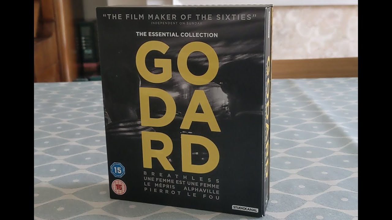 Godard The Essential Collection bluray boxset by Studio Canal