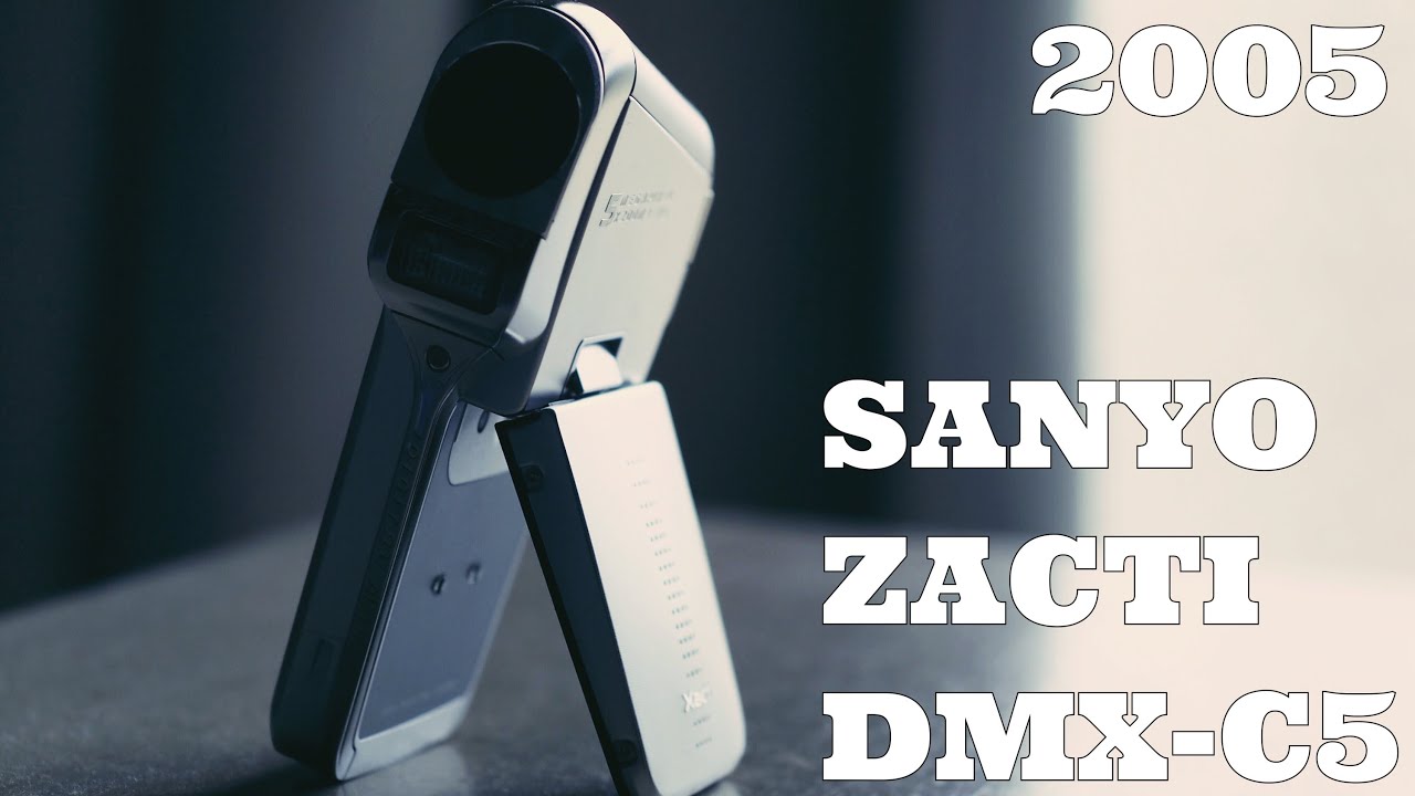 デジカメレビュー】SANYO XACTI DMX-C5 - YouTube