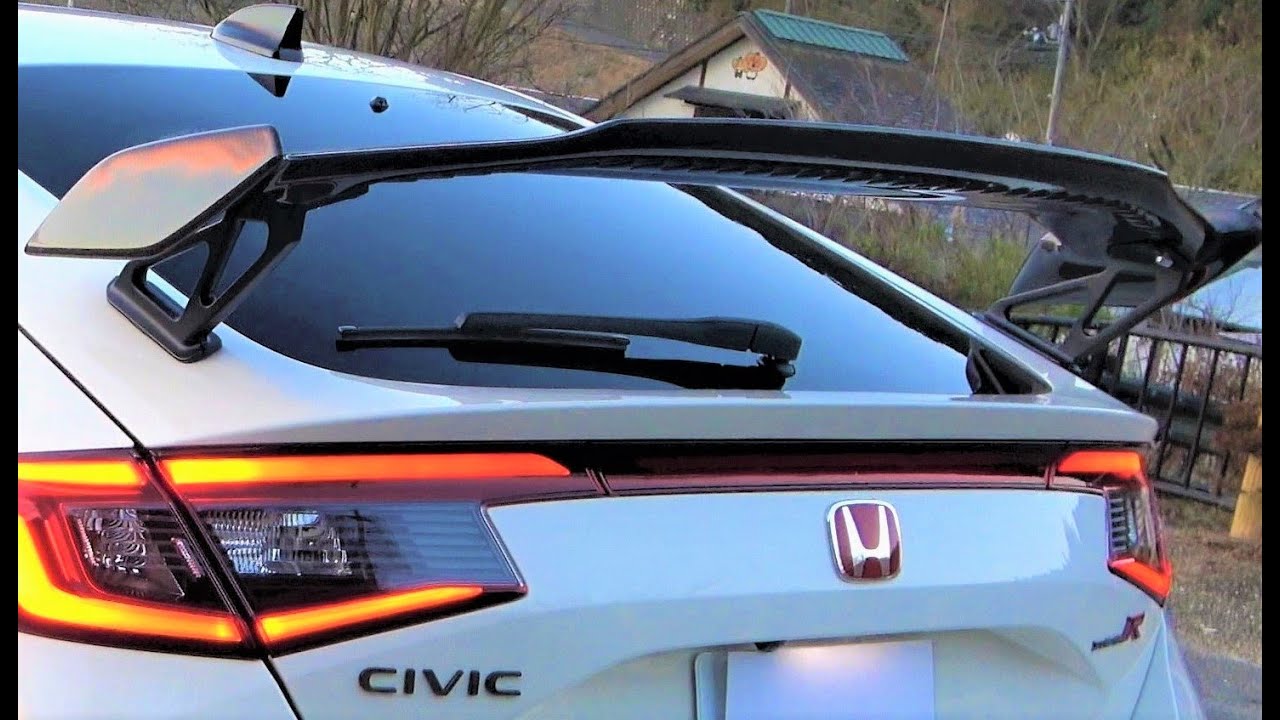 シビックタイプR FL5【テールゲートスポイラー】CIVIC TYPE R Genuine
