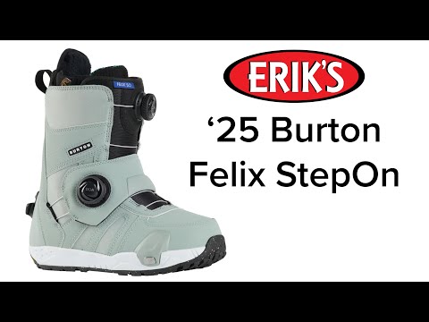 2025 Burton Felix Step On Women's Snowboard Boots - YouTube