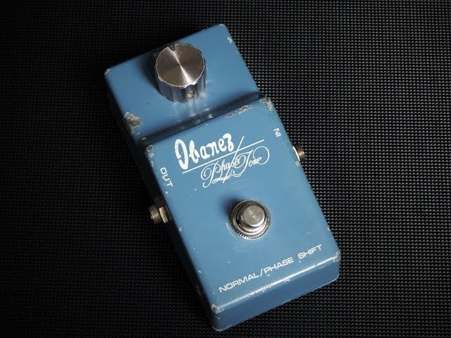 Ibanez (Maxon circuit) PT999 Phase tone guitar pedal demo, Msm