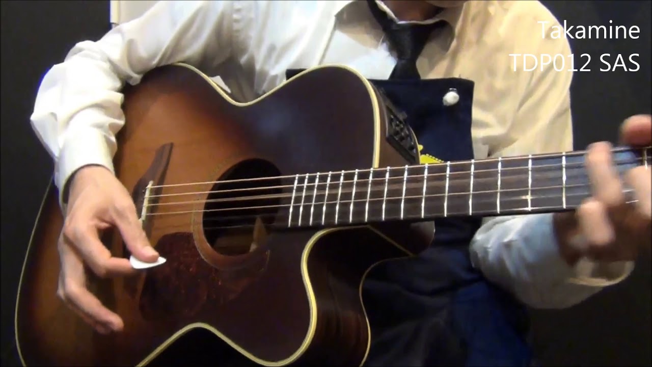 Takamine TDP012 SAS (2005年製）【オットリーヤちゃんねる】長渕剛