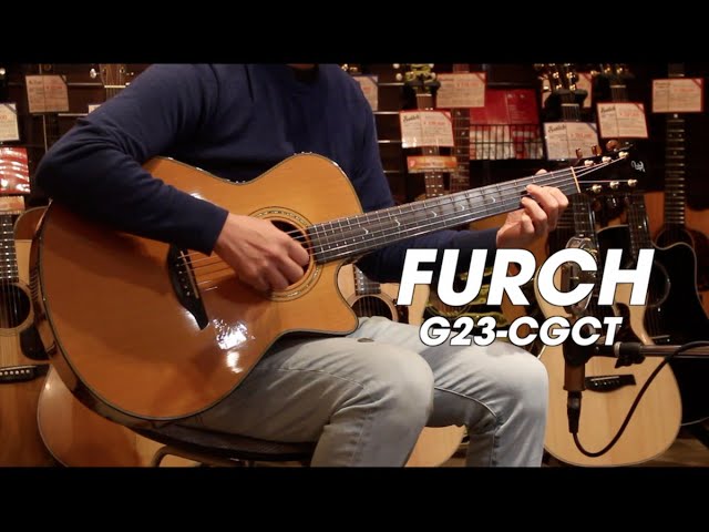 FURCH G23-CGCT Demo - シダートップ マダガスカルローズ サイドバック