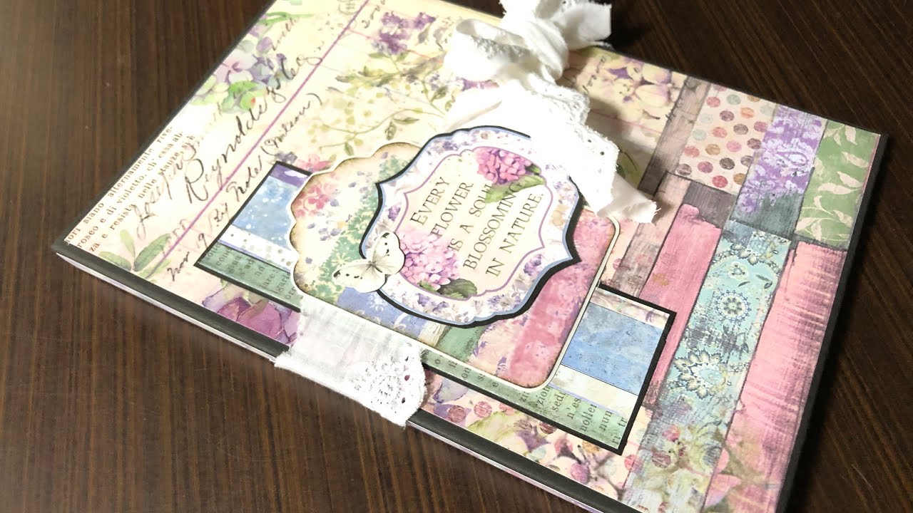 紙もの】スタンペリアのペーパーを使って作ったファイル③