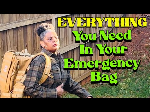 15 CRITICAL Items EVERYONE Should Have In Their Bug Out Bag For
