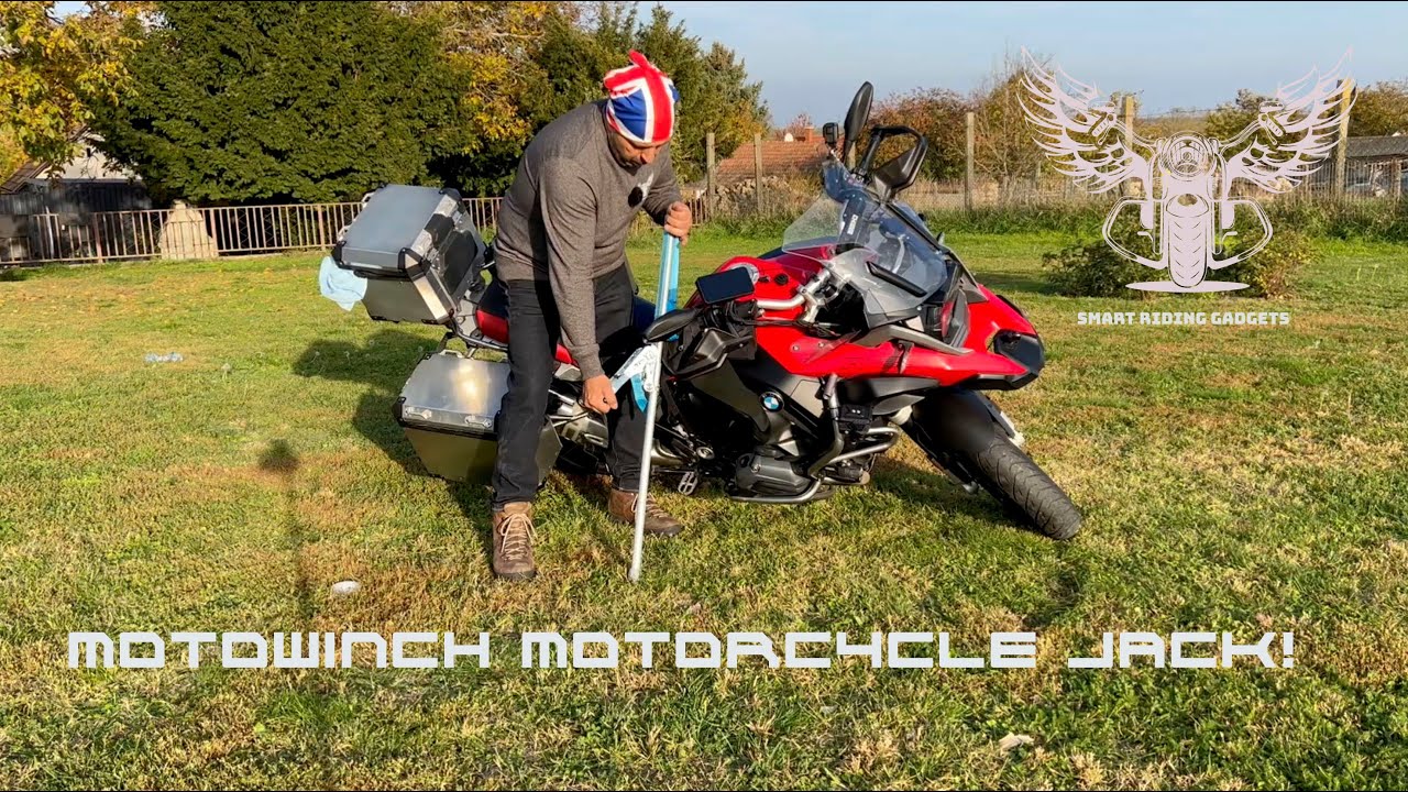 Motowinch motorcycle jack from Eastbound.shop review - YouTube