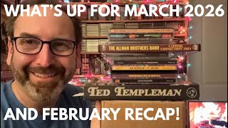 March 2026 Preview & Feb Recap! Japan CD Unboxing - Saxon, Squier